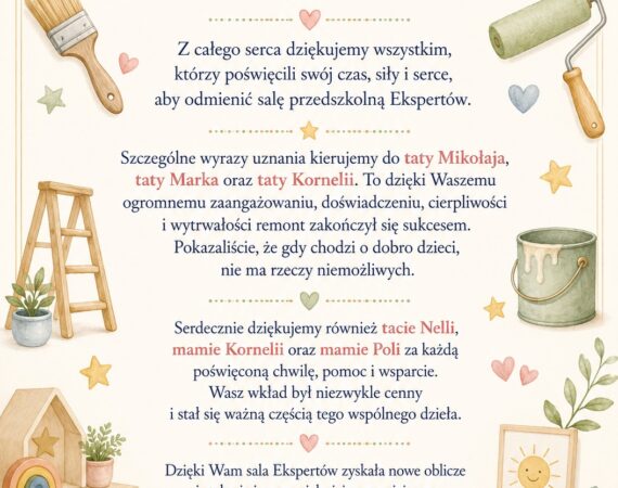 Podziękowanie